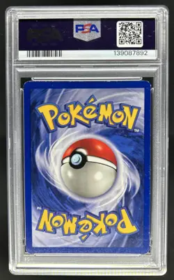 1999 Pokemon Shadowless Alakazam Holo #1/102 PSA 7 - Image 2