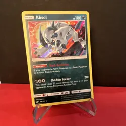 Pokemon Absol 88/181 Sm-Team Up Holo Rare Basic 100 HP Shadow Seeker - NM - Image 1