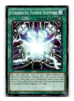 Cybernetic Fusion Support - CROS-EN092 - YuGiOh-LP - Image 1