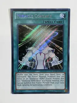 YuGiOh! TCG || Miracle Contact - Secret Rare - REDU-EN093 - Image 1