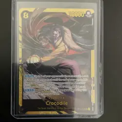 Crocodile OP14-120 Character One Piece 10000 Power 8 Cost Special - Image 1