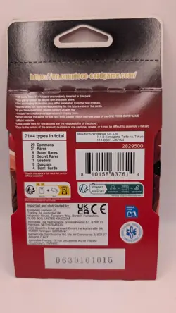 One Piece TCG EB-03 Heroines Edition Sleeved Booster Pack - English - NEW/Sealed - Image 2