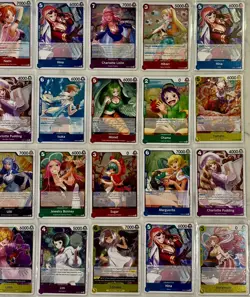BANDAI ONE PIECE HUGE EB-03 HEROINES ALL RARE FOIL LOT X41 ULTI LIM SUGAR NAMI - Image 3