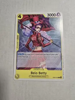 Normal Belo Betty C Extra Booster: One Piece Heroines Edition EB03-056 NM - Image 1