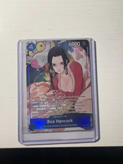 Bandai One Piece CCG Boa Hancock ST17-004 Foil Character Card SEALED - Image 1
