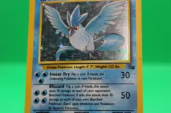 Pokemon TCG Articuno Fossil Holo Unlimited Rare Card 2/62 MP - Image 3