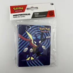 Pokemon Greninja Mini Portfolio/Mini Card Album Holds 60 TCG - mini BINDER ONLY - Image 1