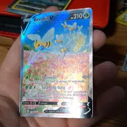 Pokemon Beedrill V 161/189 Astral Radiance Ultra Rare Full Art Holo Card - Image 2