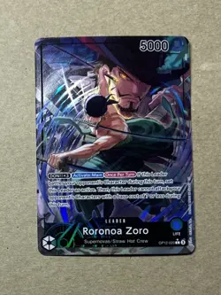 One Piece OP12-020 L Roronoa Zoro Card - Image 1