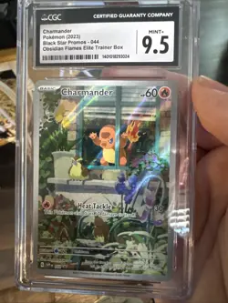 Charmander 044 Sv: Scarlet & Violet Promo Cards Holo 9.5 Cgc - Image 1