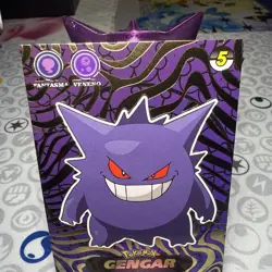 Shadow Box hit Crystal Card Collection GENGAR NON-TCG Pokemon Card Nintendo - Image 2