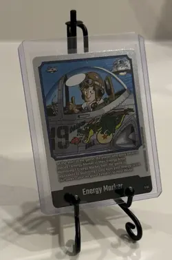 Son Goku E-54 Silver Energy Marker Dragon Ball Manga Booster Card Fusion World - Image 1
