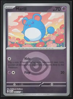 Marill Common ME: Ascended Heroes 083/217 NM Pokemon Card - Image 1