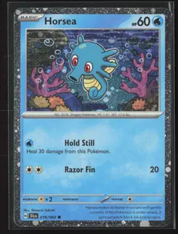 Horsea (Cosmos Holo) Promo Miscellaneous Cards & Products 010/064 NM Pokemon - Image 1