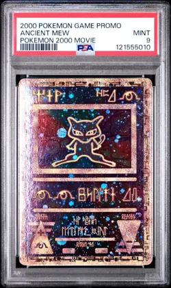 Pokemon Ancient Mew Movie Promo 2000 Holo PSA 9 Graded Vintage Card - Image 1