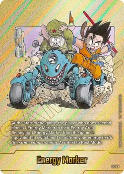 Energy Marker E-74 Gold Manga Booster 02 Dragon Ball Card English - Image 1