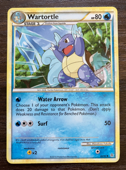 Wartortle 42/95 - 2010 Pokemon Unleashed Uncommon Card - CLEAN NM - Image 1