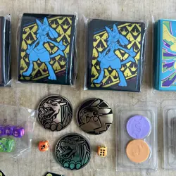 Lot Of (18) - Pokemon TCG ETB Dice Lot Plus Counters And Card Sleeves - New - Image 3