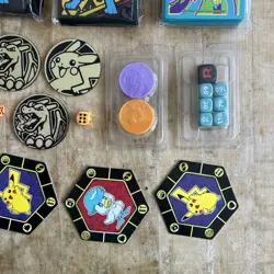 Lot Of (18) - Pokemon TCG ETB Dice Lot Plus Counters And Card Sleeves - New - Image 5