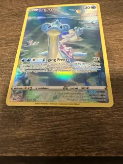 Lapras Crown Zenith: Galarian Gallery GG05/GG70 Card Near Mint Condition - Image 3