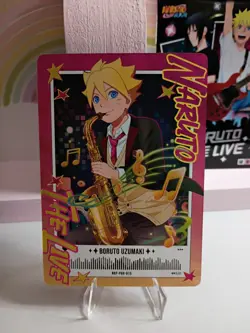 Boruto Card - KAYOU Naruto THE LIVE Vocal Concert Limit Collection - Image 2