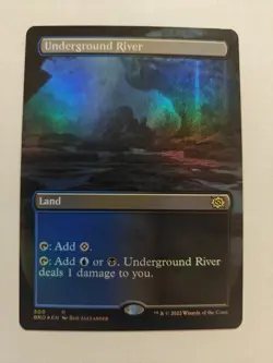 Underground River Foil The Brothers' War 300 LP x1 MTG Magic: the Gathering - Image 1