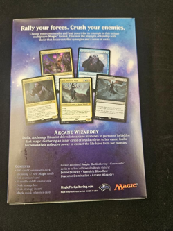 MTG Arcane Wizardry Commander Deck Sealed English FREE Ship - Image 2