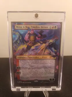 Minsc & Boo, Timeless Heroes (Rainbow Foil) Secret Lair Drop Foil - Image 1