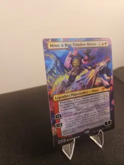 Minsc & Boo, Timeless Heroes (Rainbow Foil) Secret Lair Drop Foil - Image 3