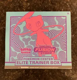 Pokemon TCG Pokemon Center Exclusive Fusion Strike ETB (Sealed) 820650809941 - Image 1