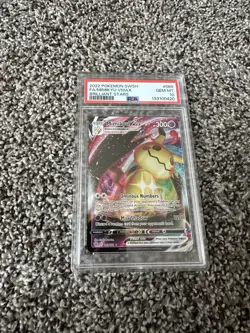 PSA 10 GEM MINT Mimikyu VMAX 069/172 Brilliant Stars Ultra Rare Holo Pokemon TCG - Image 1