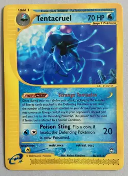 Pokemon Aquapolis Tentacruel 38/147 Non-Holo - Image 1
