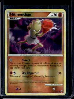 2011 Pokemon Call of Legends Hitmonchan Reverse Holo #57/95 - Image 1