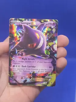 Pokemon XY Phantom Forces Gengar EX 34/119 Ultra Rare MP/HP - Image 2