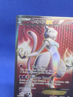 Pokemon XY BREAKthrough Mewtwo EX 158/162 Full Art Ultra Rare LP - Image 4