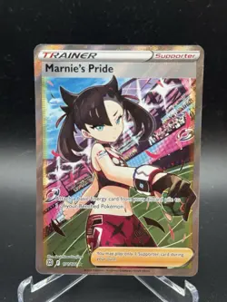 Marnie's Pride - 171/172 Brilliant Stars Pokemon TCG Full Art Ultra Rare NM - Image 1