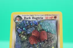 Pokemon Dark Dugtrio TCG Holo Card 6/82 Rare Team Rocket MP Condition - Image 2