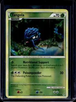 2011 Pokemon Call of Legends Tangela Reverse Holo #72/95 - Image 1