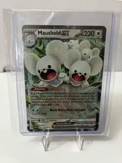 Maushold ex [Holo] #155 (Pokemon TCG Paradox Rift) - Image 1