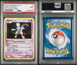 2008 Pokemon Mewtwo Majestic Dawn Holo Rare #9 PSA 9 Vintage Low Pop - Image 3