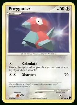 Pokemon Porygon Great Encounters #81/106 - Image 1