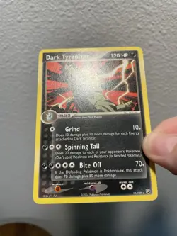 Pokemon TCG: Dark Tyranitar 19/109 EX Team Rocket Returns 2004 Rare - LP - Image 3