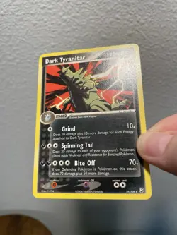 Pokemon TCG: Dark Tyranitar 19/109 EX Team Rocket Returns 2004 Rare - LP - Image 5