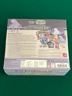 Pokemon Center Exclusive Chilling Reign ETB Shadow Rider Sealed Brand New - Image 2