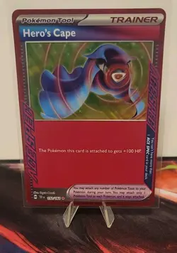 Hero's Cape 152/162 ACE SPEC Pokemon Temporal Forces NM - Image 1