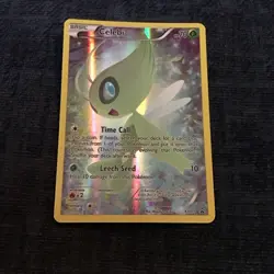 Pokemon TCG Celebi XY111 Full Art Black Star Holo Promo Card - Image 1