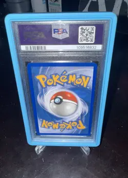 2005 Pokemon Ex Deoxys Gyarados Reverse Foil #8 Stamp PSA 8 NM-MT 8/107 - Image 2