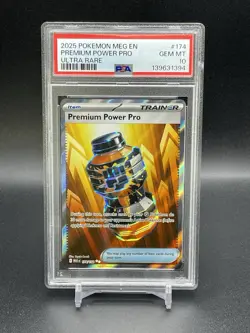 Premium Power Pro 174/132 Pokemon Mega Evolution PSA 10 Gem Mint Ultra Rare TCG - Image 1