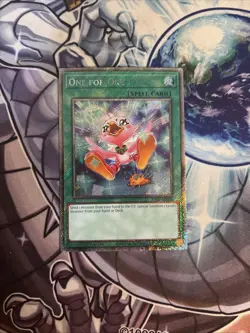 (SRH) One for One (Alt. Art) - RA03-EN056 - Platinum Secret Rare VLP - Image 1
