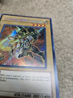 Elemental Hero Sparkman Burstinatrix Secret Rare 1st Edition Very Lightly Played - Image 3